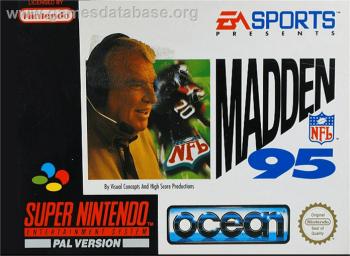 Cover Madden NFL '95 for Super Nintendo